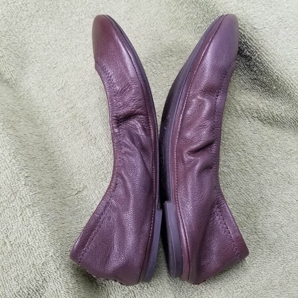 Lucky Brand Womens Emmie Brown Leather Ballet Flats Size 8M - Picture 6 of 10